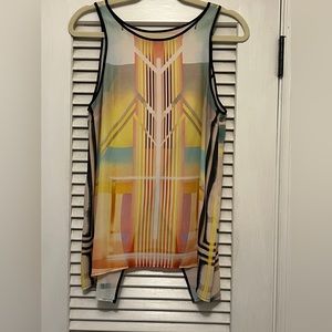 Clover Canyon Cross Back Tank Sz M